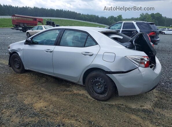 2T1BURHEXJC993421 2018 TOYOTA COROLLA Silver Задня ліва чверть