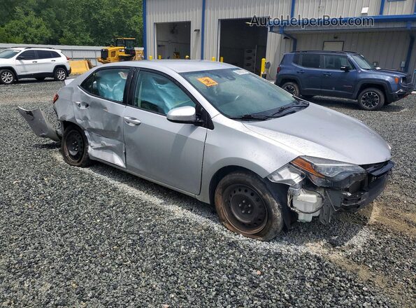 2T1BURHEXJC993421 2018 TOYOTA COROLLA Silver Передня права чверть