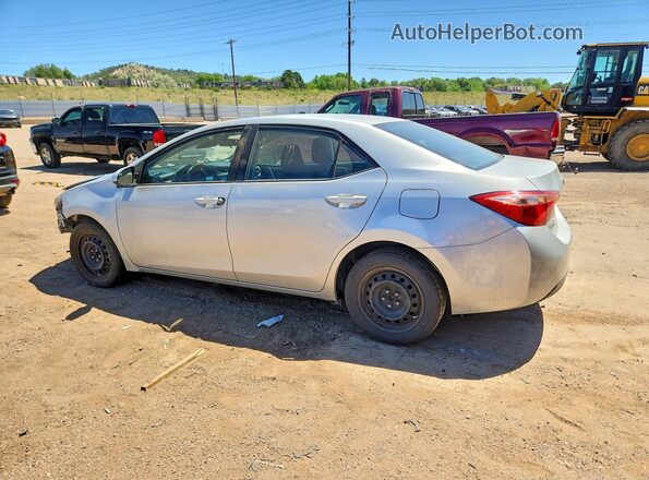 2T1BURHEXKC130796 2019 TOYOTA COROLLA Silver Задня ліва чверть
