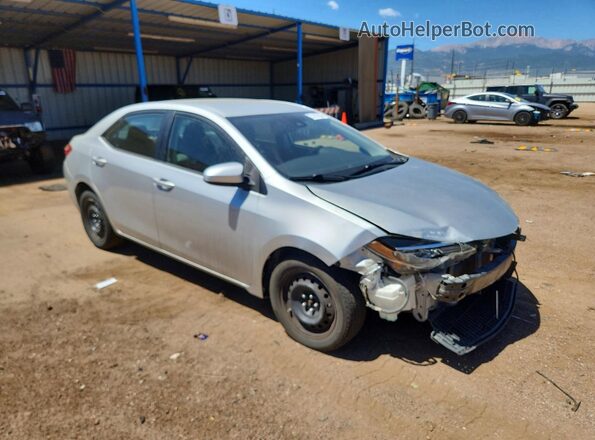 2T1BURHEXKC130796 2019 TOYOTA COROLLA Silver Передня права чверть