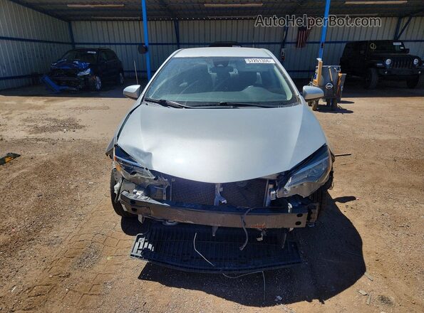 2T1BURHEXKC130796 2019 TOYOTA COROLLA Silver Вид спереду