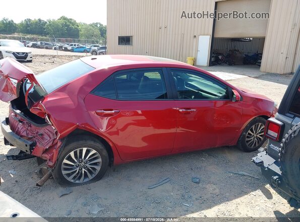 2T1BURHEXKC140762 2019 TOYOTA COROLLA Red Սալոնի հետևի տեսք