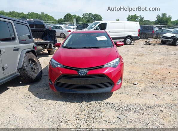2T1BURHEXKC140762 2019 TOYOTA COROLLA Red Սարքավորումների վահանակի տեսք