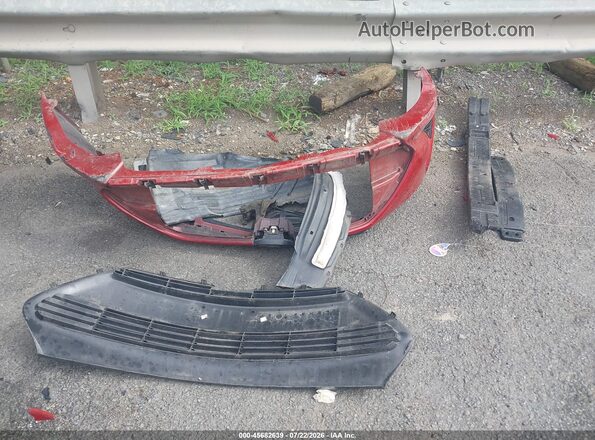 2T1BURHEXKC147128 2019 TOYOTA COROLLA Red Widok zestawu wskaźników