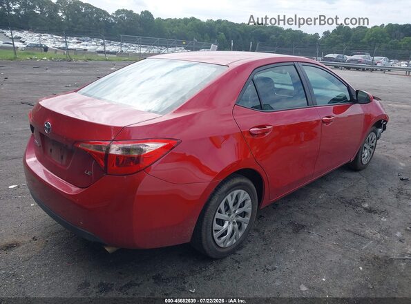 2T1BURHEXKC147128 2019 TOYOTA COROLLA Red Tył prawy