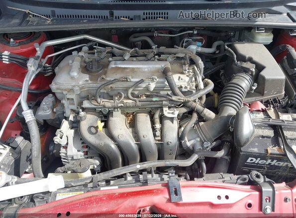 2T1BURHEXKC147128 2019 TOYOTA COROLLA Red Widok z tyłu