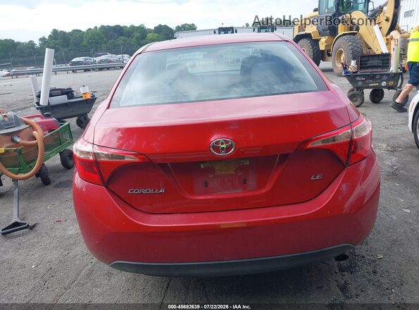 2T1BURHEXKC147128 2019 TOYOTA COROLLA Red 