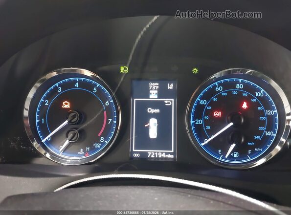 2T1BURHEXKC158906 2019 TOYOTA COROLLA Gray Вид задніх сидінь