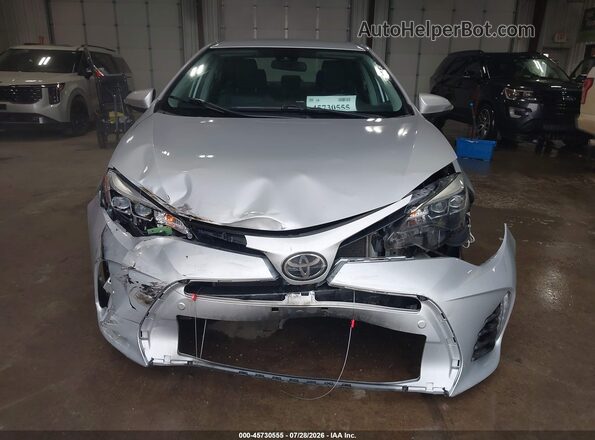 2T1BURHEXKC158906 2019 TOYOTA COROLLA Gray Вид щитка приладів