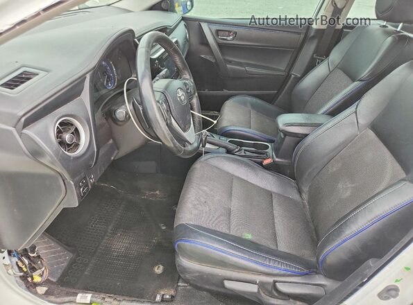 2T1BURHEXKC176001 2019 TOYOTA COROLLA White Вид салону спереду