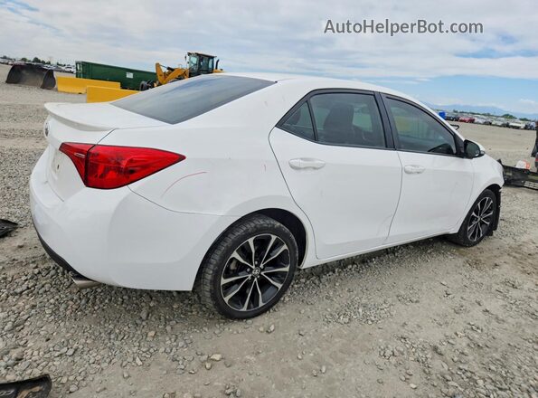 2T1BURHEXKC176001 2019 TOYOTA COROLLA White Задня права чверть