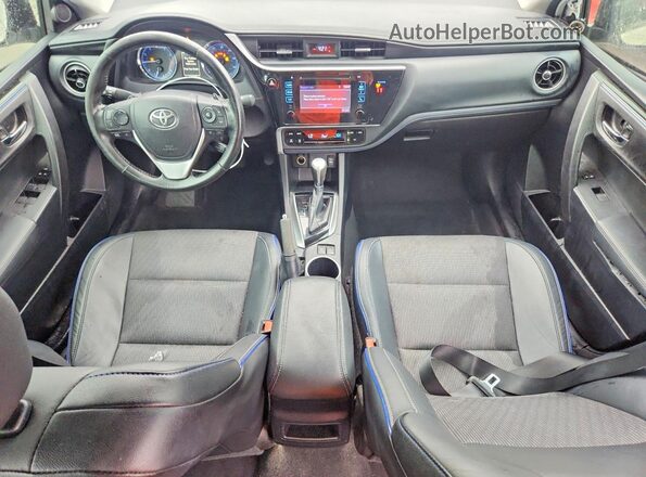 2T1BURHEXKC177097 2019 TOYOTA COROLLA White Widok deski rozdzielczej