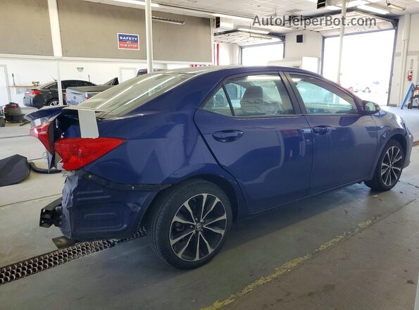 2T1BURHEXKC181473 2019 TOYOTA COROLLA Blue Հետևի աջ