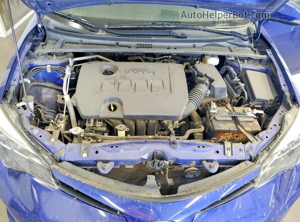 2T1BURHEXKC181473 2019 TOYOTA COROLLA Blue Սալոնի հետևի տեսք