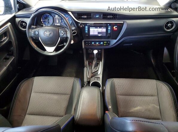 2T1BURHEXKC181473 2019 TOYOTA COROLLA Blue Առջևի վահանակի տեսք