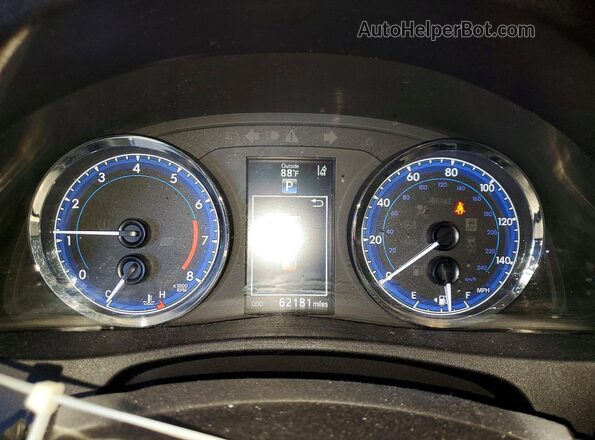 2T1BURHEXKC181473 2019 TOYOTA COROLLA Blue Սարքավորումների վահանակի տեսք