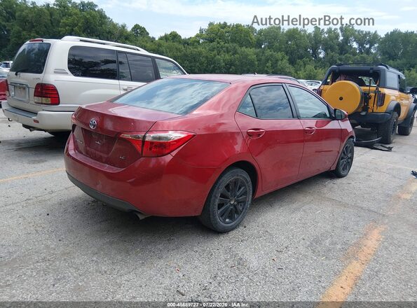 2T1BURHEXKC202063 2019 TOYOTA COROLLA Red Tył prawy