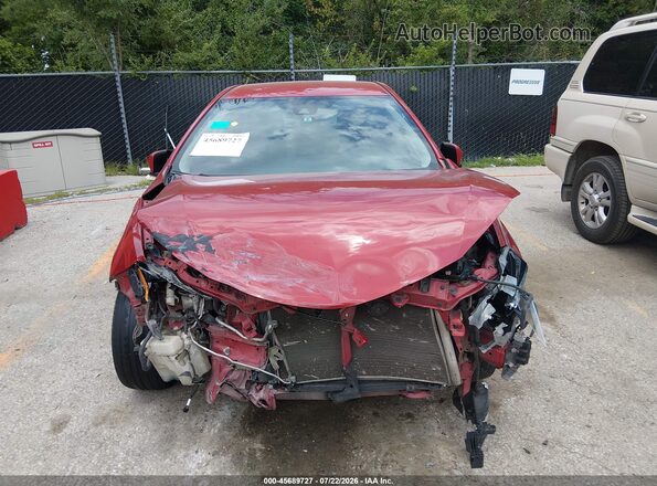 2T1BURHEXKC202063 2019 TOYOTA COROLLA Red Widok zestawu wskaźników
