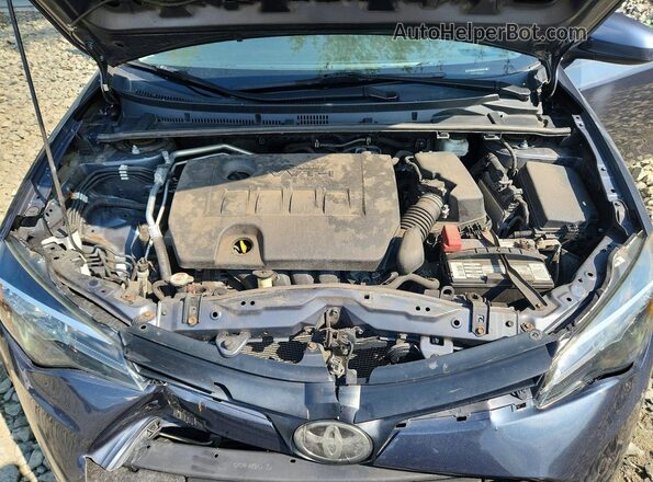 2T1BURHEXKC208297 2019 TOYOTA COROLLA Gray Սալոնի հետևի տեսք