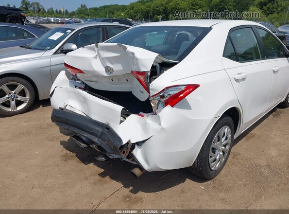2T1BURHEXKC225102 2019 TOYOTA COROLLA White წინა ხედი