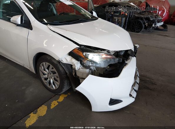 2T1BURHEXKC235368 2019 TOYOTA COROLLA White წინა ხედი