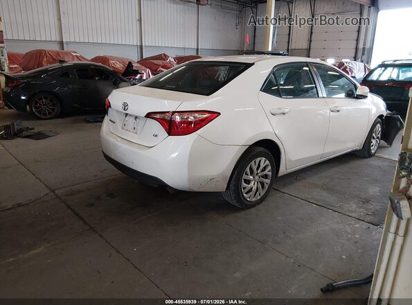 2T1BURHEXKC235368 2019 TOYOTA COROLLA White უკანა მარჯვენა