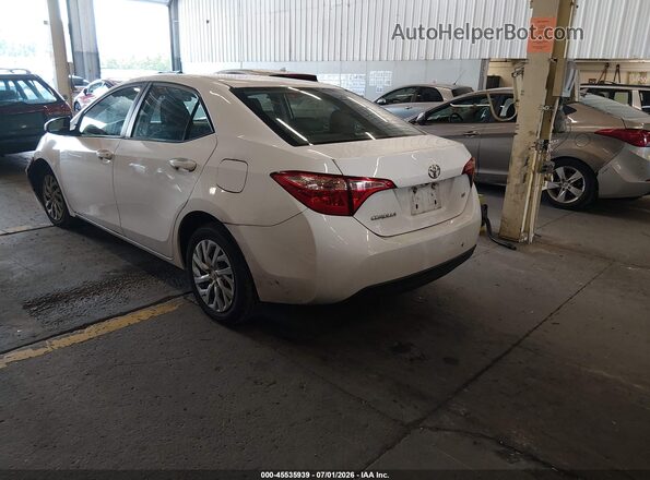 2T1BURHEXKC235368 2019 TOYOTA COROLLA White უკანა მარცხენა