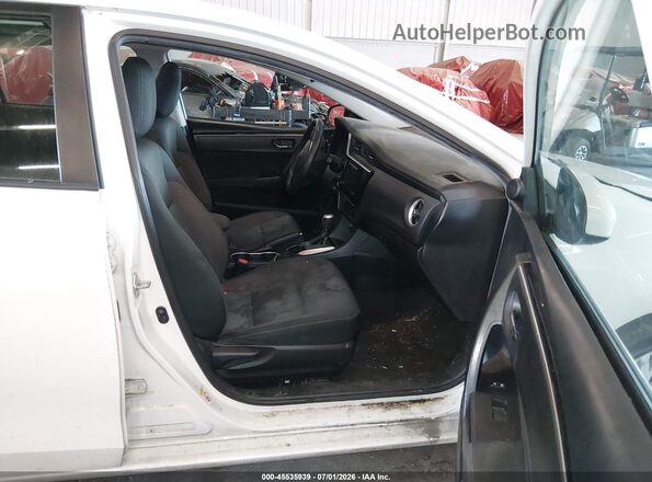 2T1BURHEXKC235368 2019 TOYOTA COROLLA White წინა სალონის ხედი