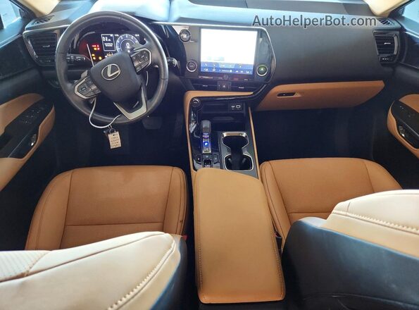 2T2ADCAZXSCO22342 2025 LEXUS NX Tan Widok deski rozdzielczej