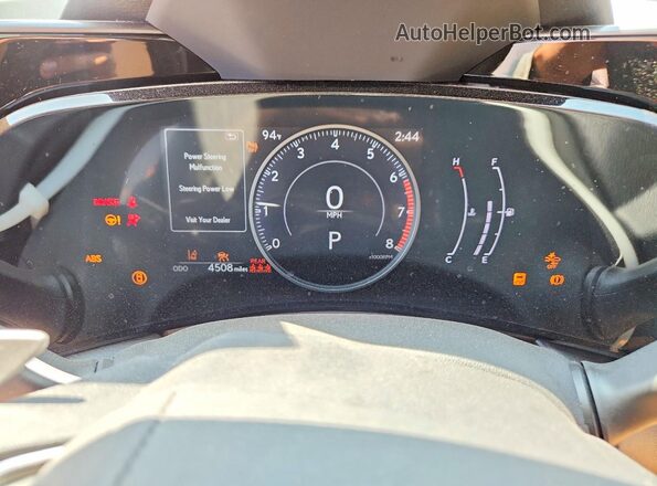 2T2AGCEZ1SC093267 2025 LEXUS NX Gray Widok zestawu wskaźników