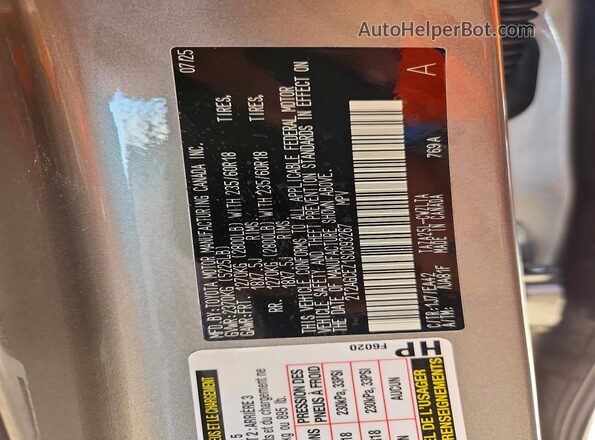 2T2AGCEZ1SC093267 2025 LEXUS NX Gray Widok wnętrza 360 stopni