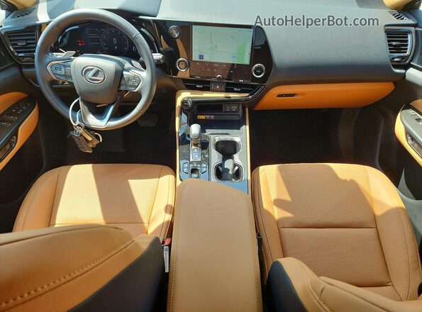 2T2AGCEZ1SC093267 2025 LEXUS NX Gray Widok deski rozdzielczej