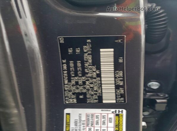 2T2AGCEZ1TC100106 2026 LEXUS NX Gray Вид наклейки з VIN-кодом