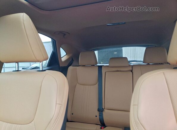 2T2AGCEZ1TC100106 2026 LEXUS NX Gray Вид задніх сидінь