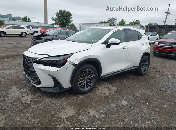 2T2AGCEZ2RC040538 2024 LEXUS NX 350 White Vista tres cuartos delantera izquierda