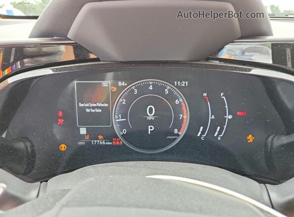 2T2AGCEZ2SC082200 2025 LEXUS NX Green Instrument cluster view