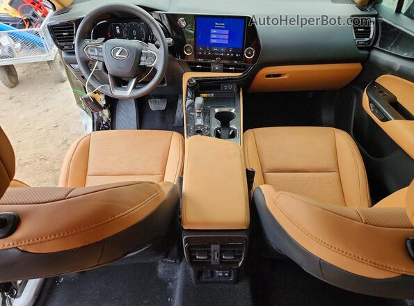 2T2AGCEZ2SC082200 2025 LEXUS NX Green Dashboard view