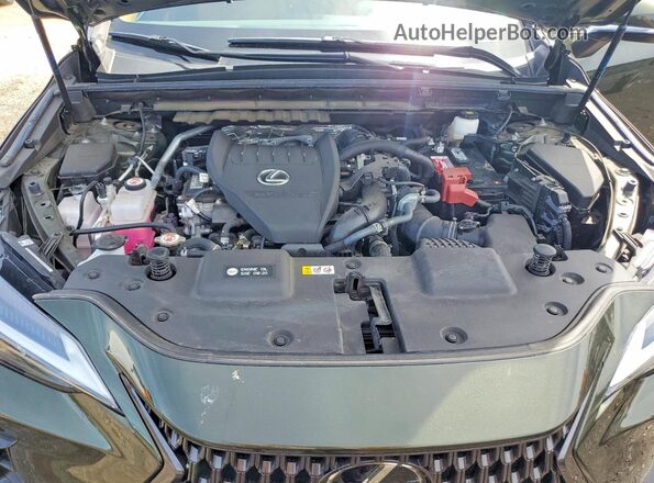 2T2AGCEZ7NC007772 2022 LEXUS NX Green Engine compartment view