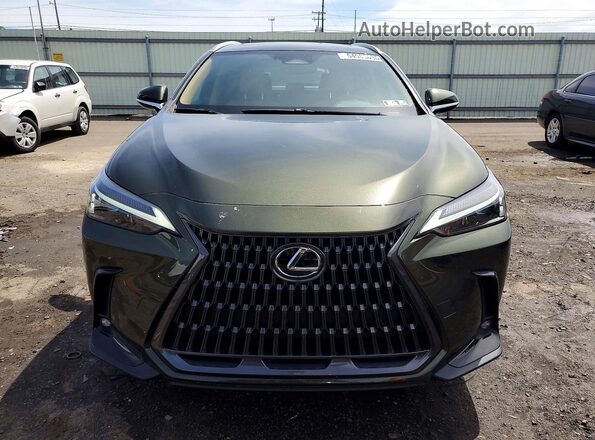 2T2AGCEZ7NC007772 2022 LEXUS NX Green Front view