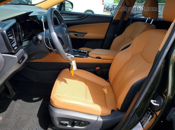 2T2AGCEZ7NC007772 2022 LEXUS NX Green Front interior view