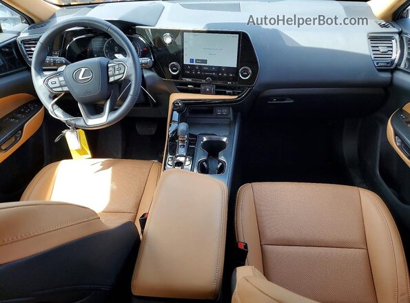 2T2AGCEZ7NC007772 2022 LEXUS NX Green Dashboard view