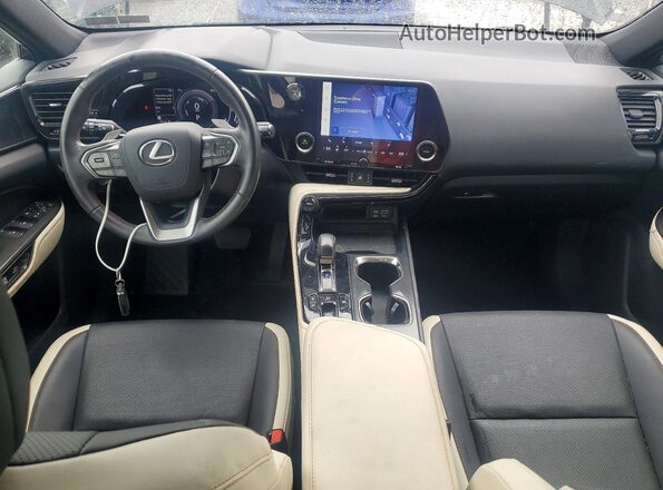 2T2AKCEZ1NC005160 2022 LEXUS NX Black Widok deski rozdzielczej