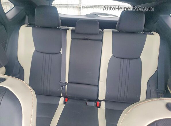 2T2AKCEZ1NC005160 2022 LEXUS NX Black Widok tylnych siedzeń
