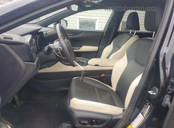 2T2AKCEZ1NC005160 2022 LEXUS NX Black Widok wnętrza z przodu