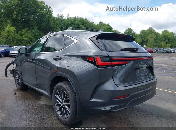 2T2AKCEZXNC009434 2022 LEXUS NX 350H Серый Задняя левая четверть