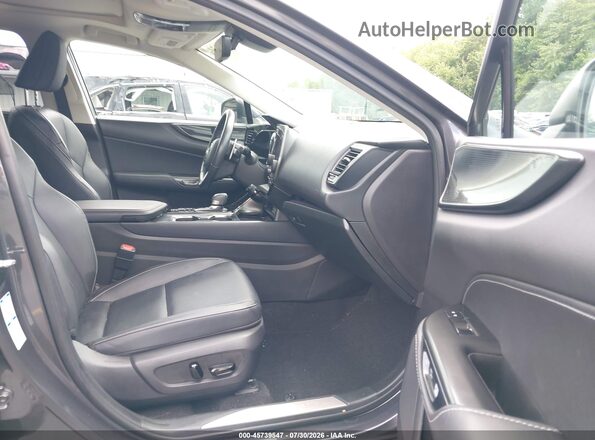 2T2AKCEZXNC009434 2022 LEXUS NX 350H Серый Вид салона спереди