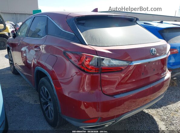 2T2AZMAA4LC167704 2020 LEXUS RX 350 Red უკანა მარცხენა