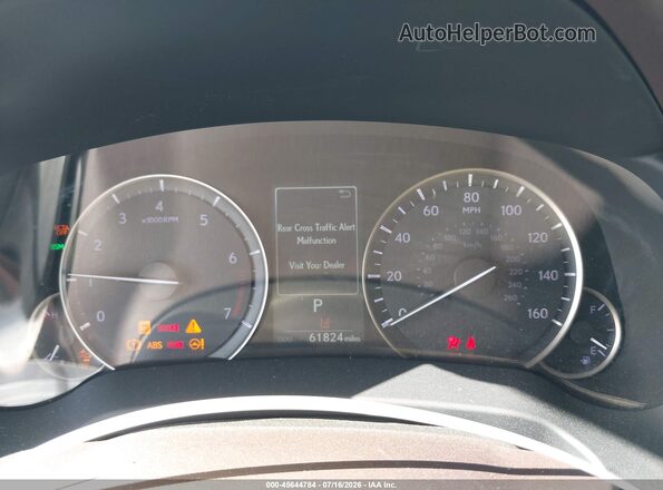 2T2AZMAA4LC167704 2020 LEXUS RX 350 Red უკანა სავარძლების ხედი