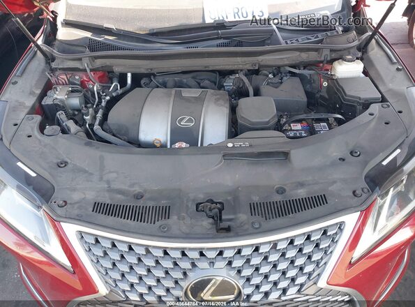 2T2AZMAA4LC167704 2020 LEXUS RX 350 Red უკანა ხედი