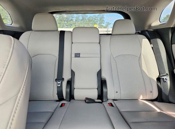 2T2AZMAA6MC217827 2021 LEXUS RX Gray Հետևի նստատեղերի տեսք